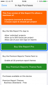 site_report_pro_iap_purchases_buy_app