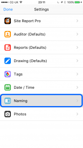 site_report_pro_settings_naming